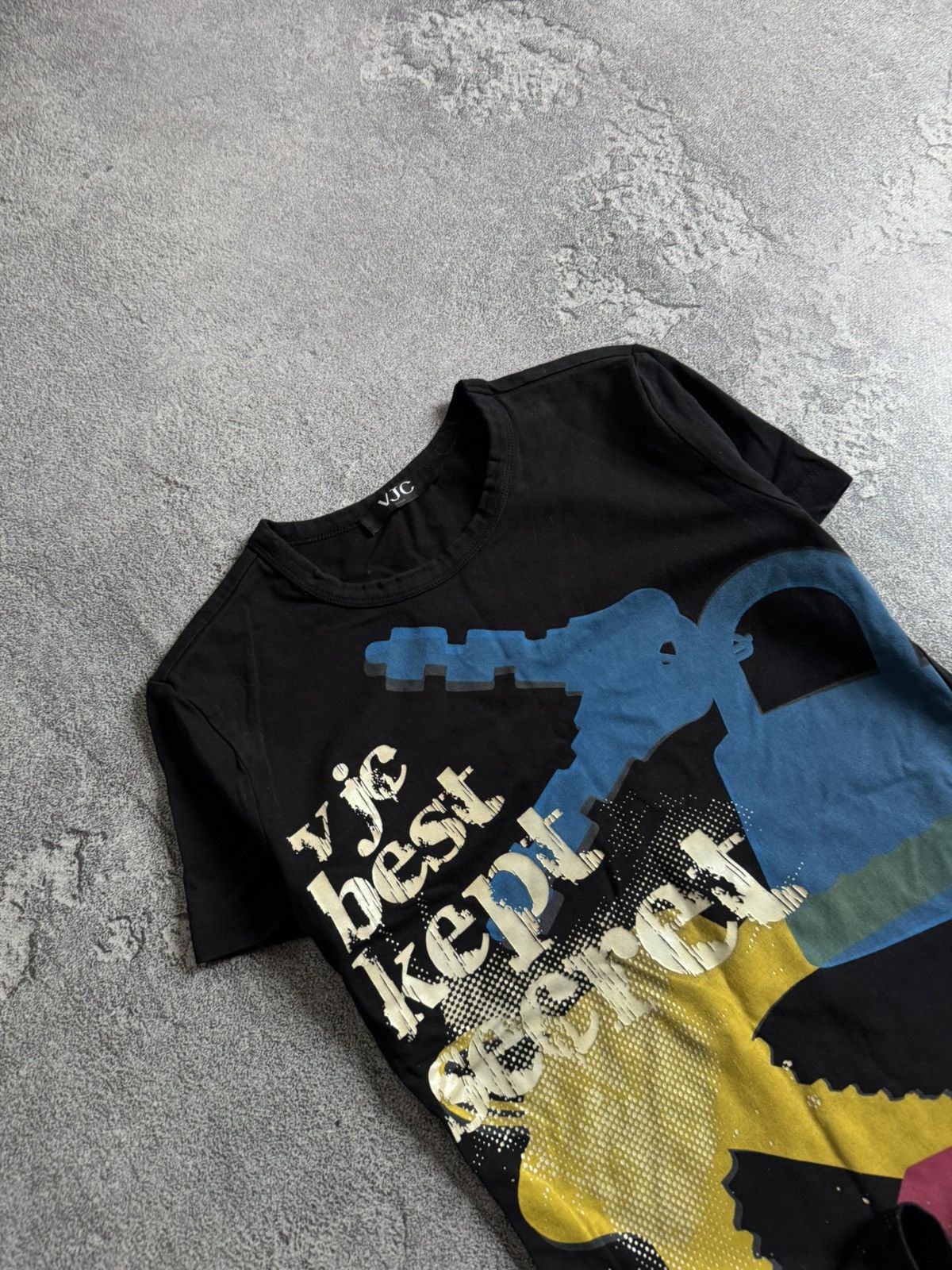 Versace Jeans Couture Versace Jeans Couture VJC vintage retro big logo tee tshirt Size S / US 4 / IT 40 - 2 Thumbnail