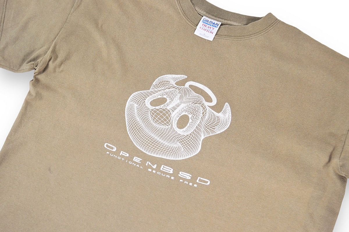 Microsoft 90s OpenBSD Software Vintage Tee Y2K Size US XL / EU 56 / 4 - 5 Thumbnail