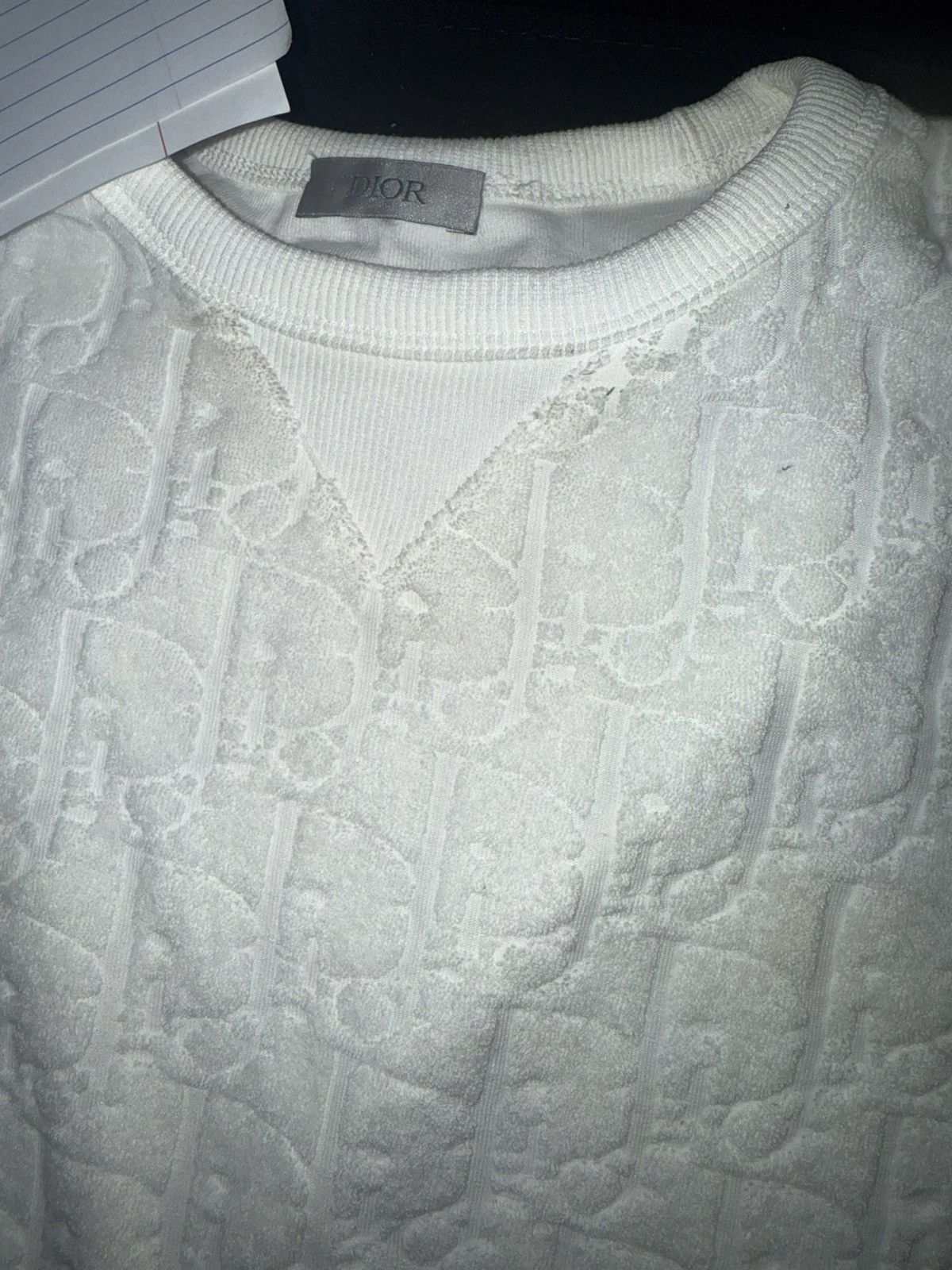 Dior Dior Towel Shirt Size US M / EU 48-50 / 2 - 2 Thumbnail