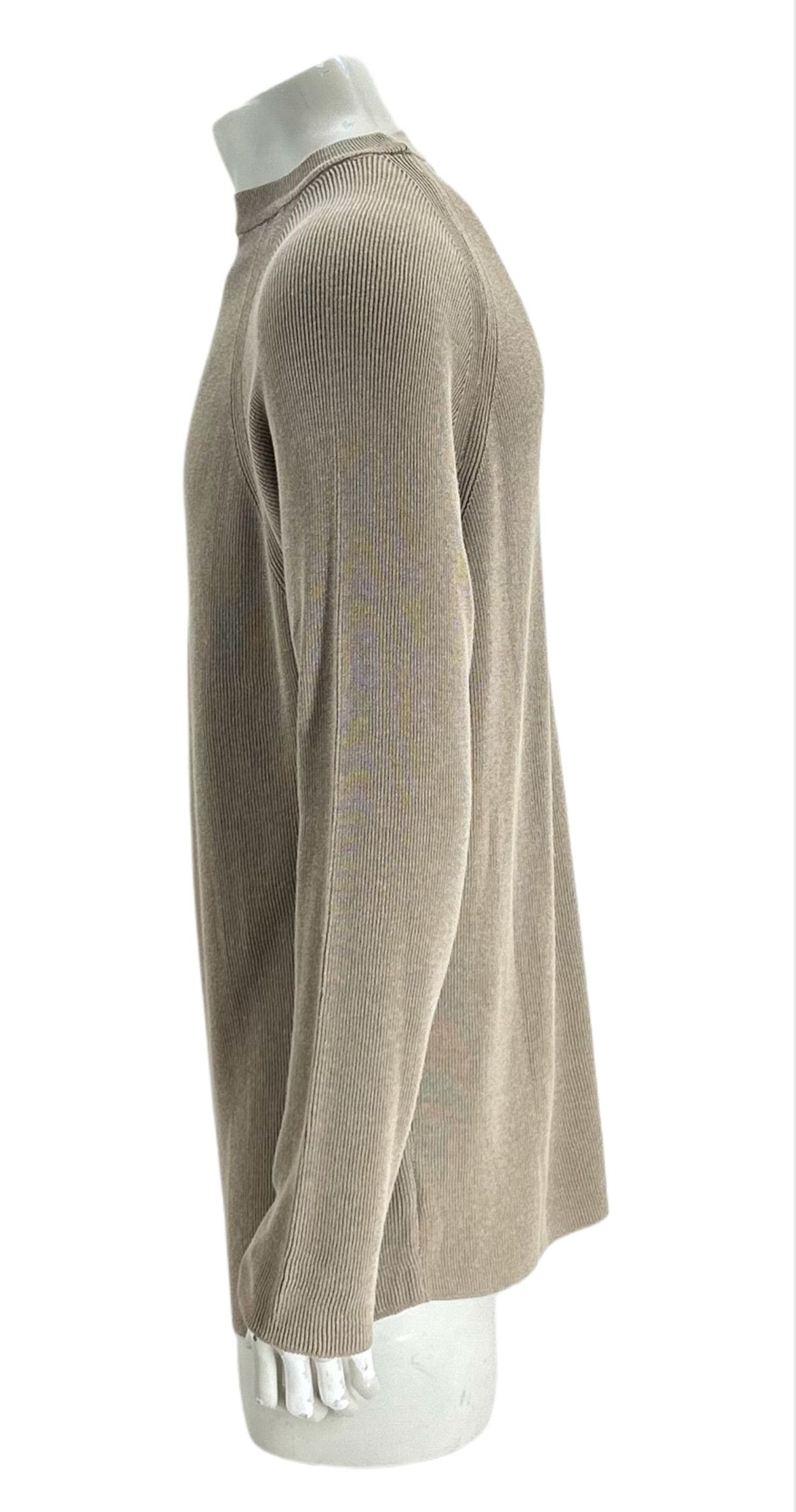 C.P. Company CP Company Sand Crew Neck Micro Rib Knitwear SIZE 7 Size US XXL / EU 58 / 5 - 2 Thumbnail