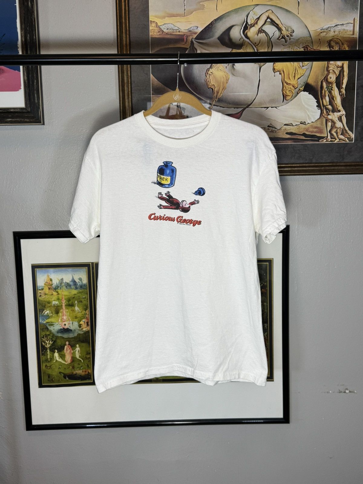 Vintage Vintage Curious George Ether Shirt Size US L / EU 52-54 / 3 - 1 Thumbnail