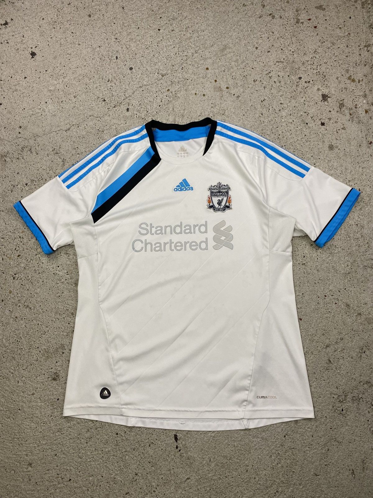 Adidas Adidas liverpool lfc football jersey 2011/12 white Size US L / EU 52-54 / 3 - 1 Thumbnail