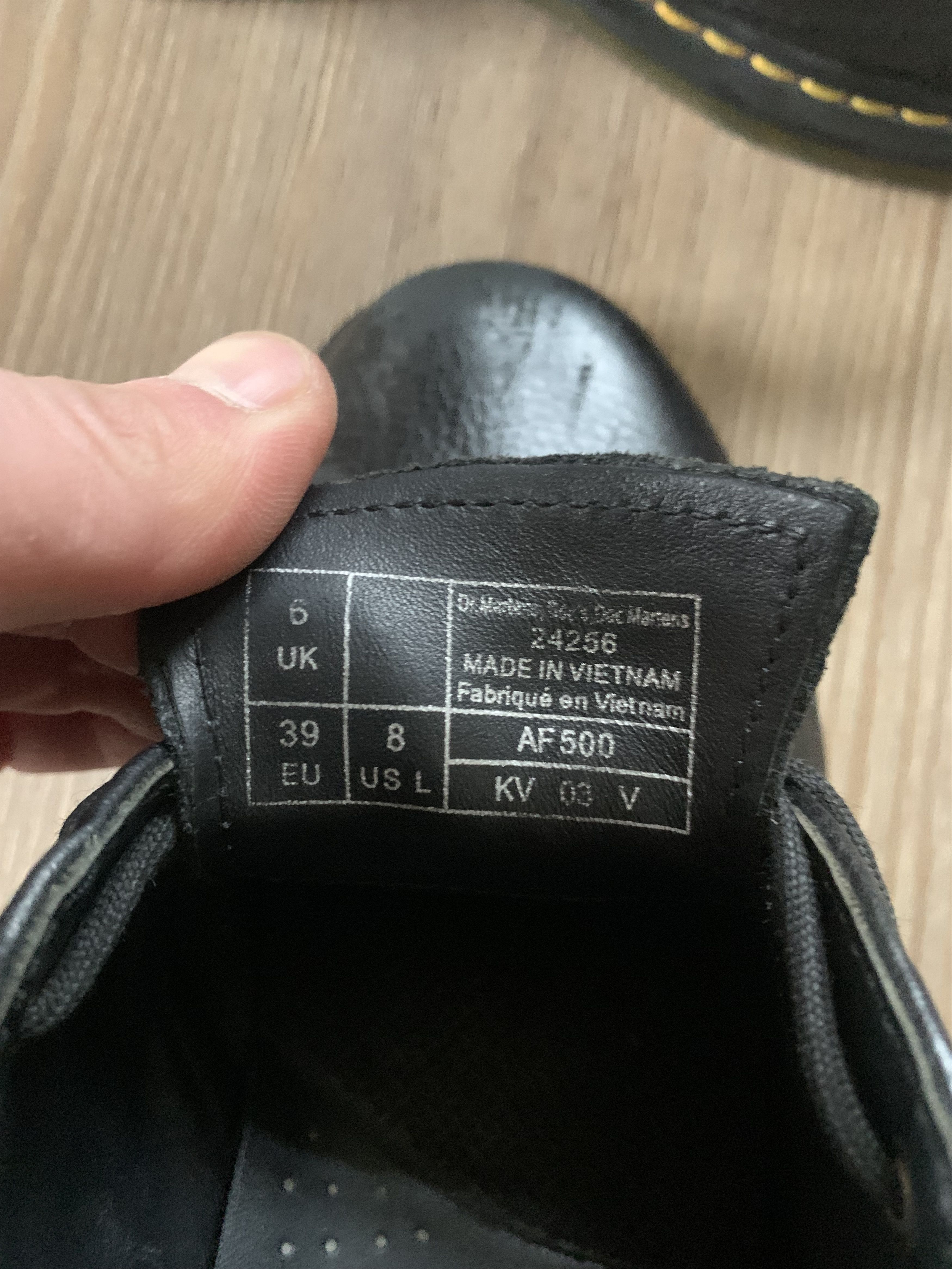 Dr. Martens Dr. Martens 1461 Black Smooth Leather Shoes Size US 6 / EU 39 - 13 Thumbnail