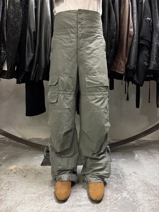 Marithe + Francois Girbaud 2000s Marithé + François Girbaud Olive Cargo Tactical Pants Size US 30 / EU 46 - 1 Thumbnail