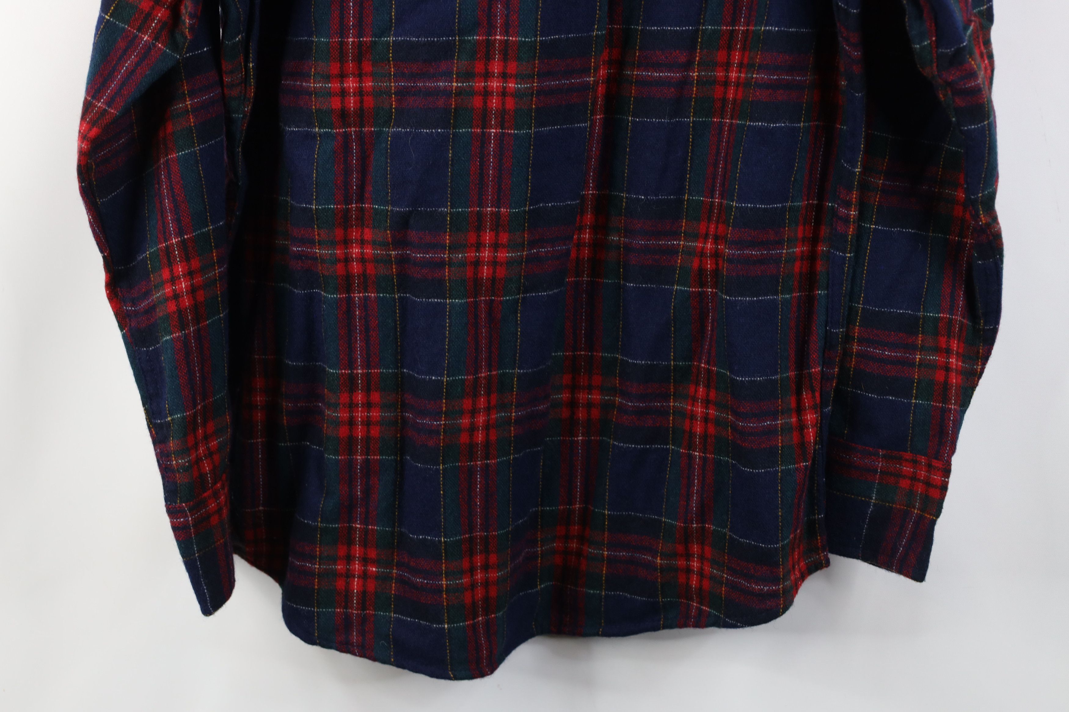 Vintage Vintage 70s Streetwear Knit Board Button Shirt Plaid Size US M / EU 48-50 / 2 - 12 Thumbnail