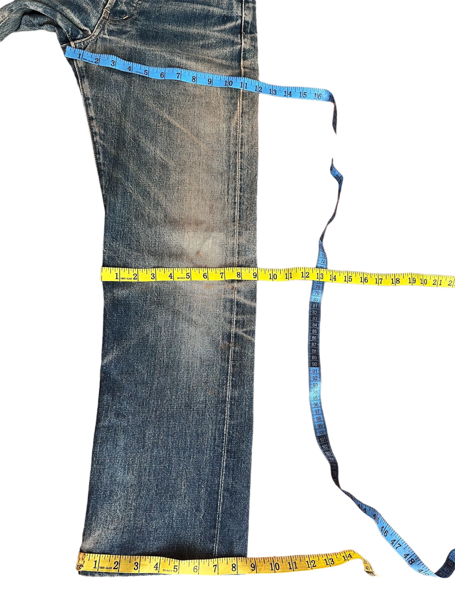 Levi's Rare Levi’s 503BXX Big E Redline W30 L34 Denim Distressed Size US 30 / EU 46 - 22 Thumbnail