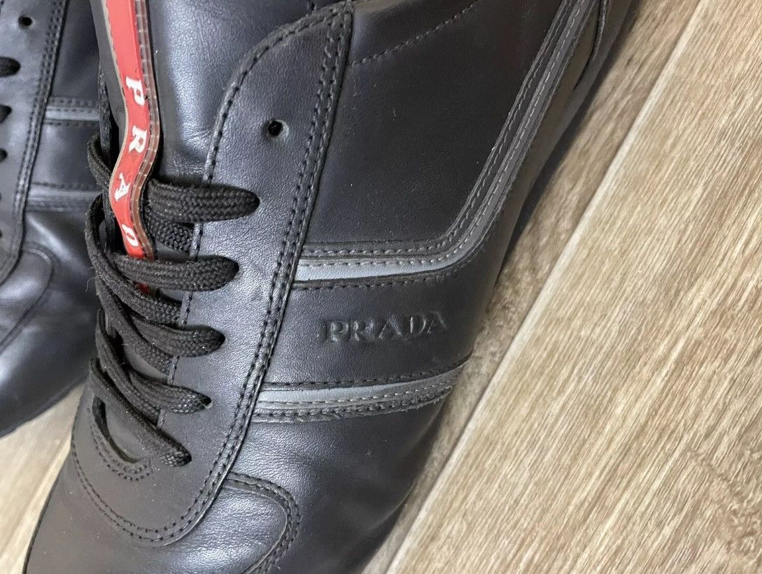 Prada Prada sneakers size 10,5 black Size US 9.5 / EU 42-43 - 5 Thumbnail
