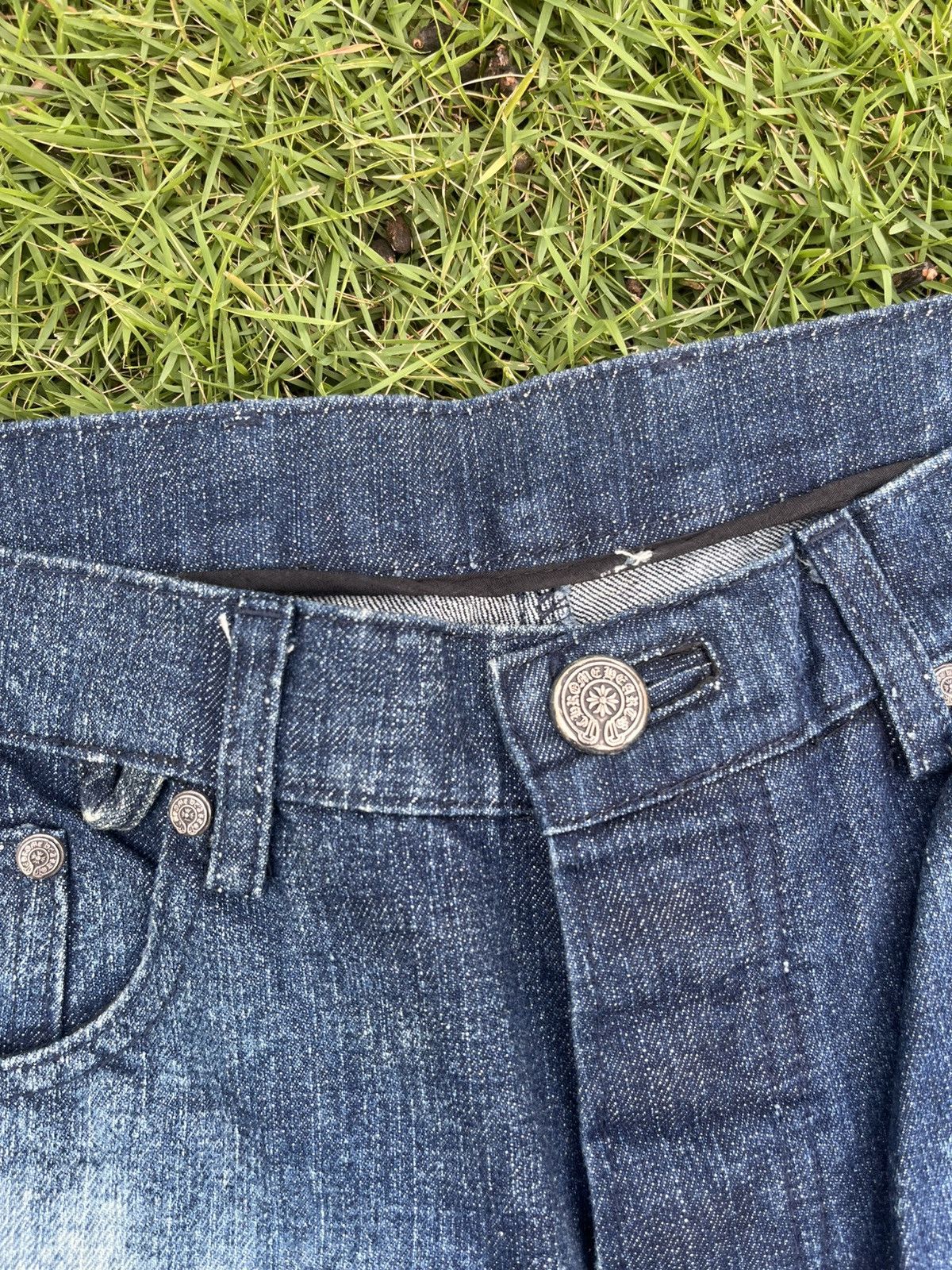 Other Rare Denim Jeans Inspired like Chrome Heart Size US 33 - 5 Thumbnail