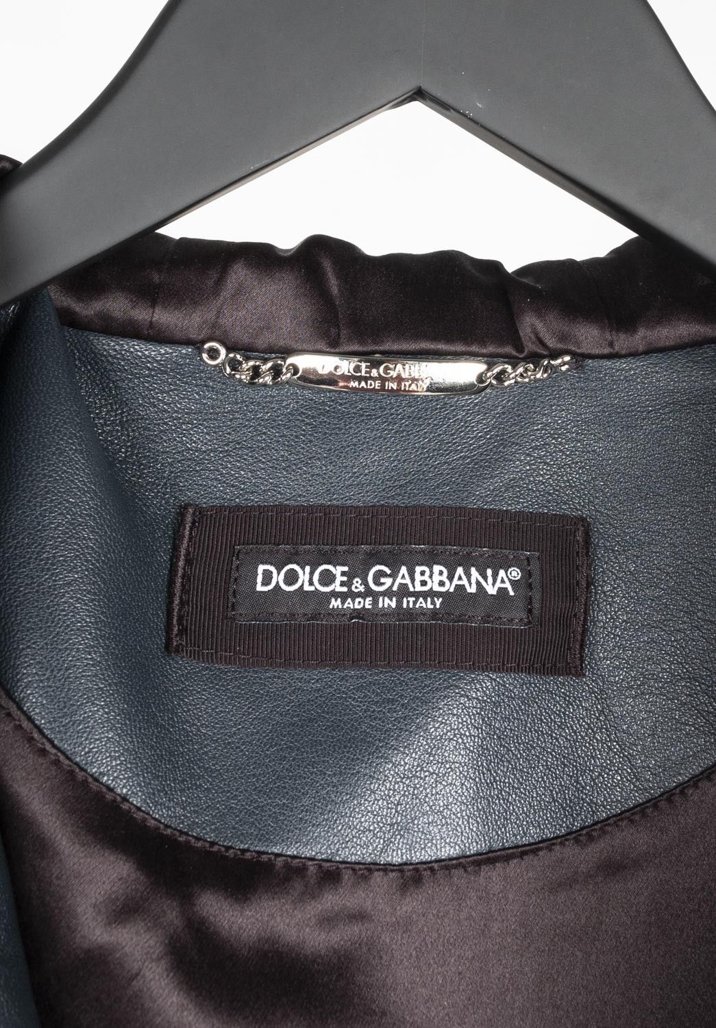 Dolce & Gabbana Dolce Gabbana Men jacket navy bomber Size ITA48/Medium, S876 Size US M / EU 48-50 / 2 - 6 Thumbnail