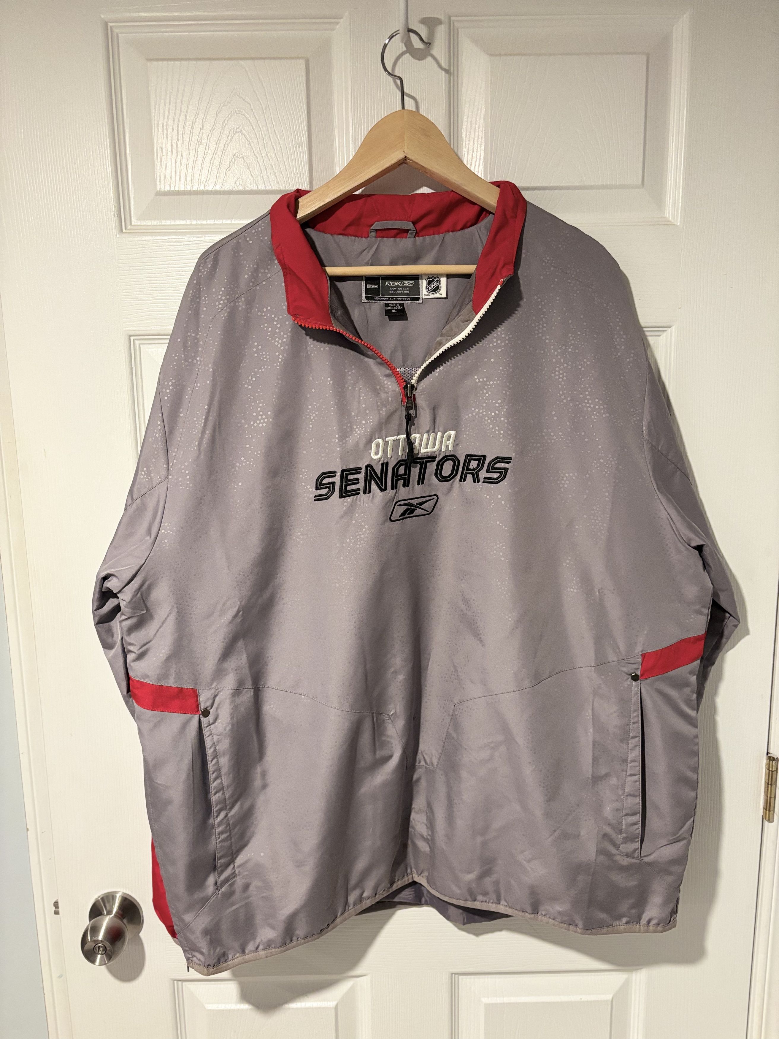NHL × Reebok Baggy Y2k pullover jacket Size US XL / EU 56 / 4 - 1 Thumbnail