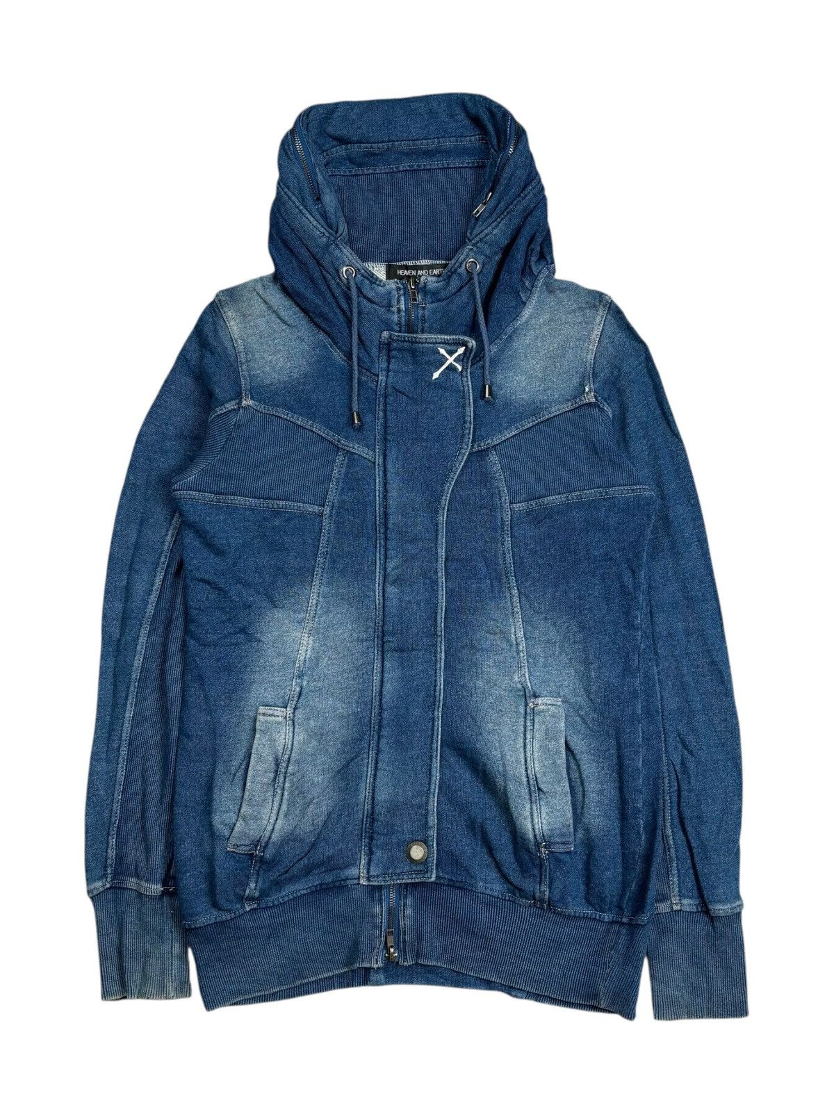GOA 2000s Maruoka Shoji - Apocalypse Style Washed Bono Jacket Size US M / EU 48-50 / 2 - 2 Thumbnail