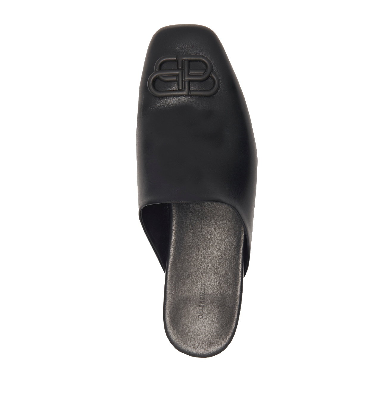 Balenciaga Leather BB Mules in black Size US 8 / EU 41 - 2 Thumbnail
