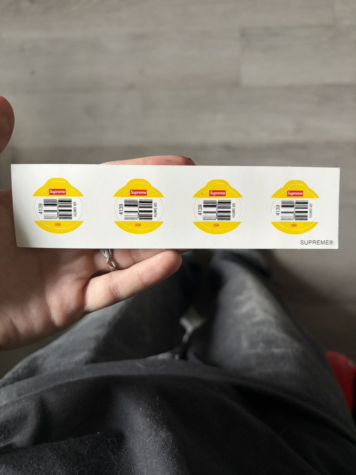 Supreme supreme fruit barcode mini stickers Size ONE SIZE - 1 Thumbnail