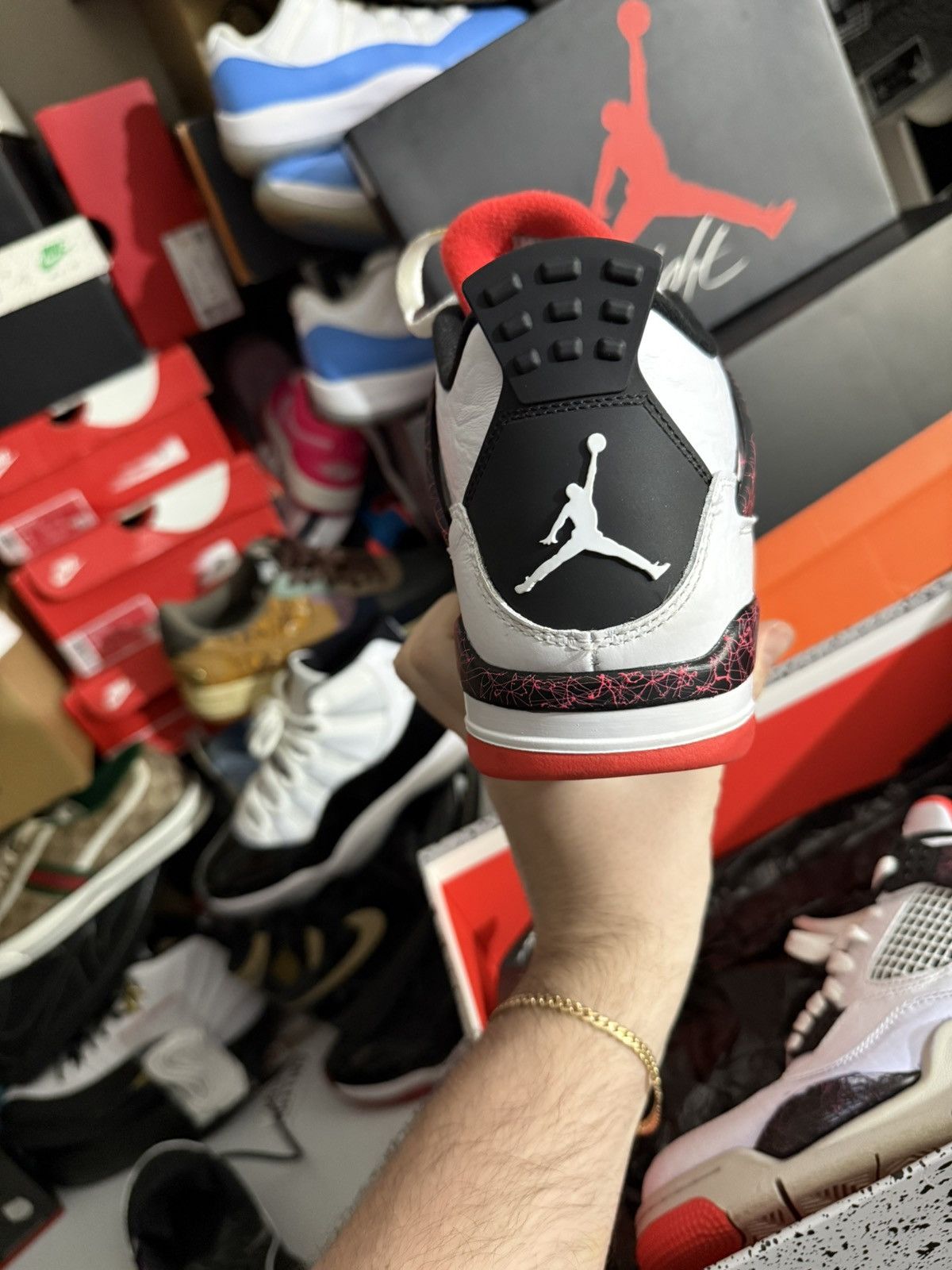 Jordan Brand Jordan retro 4 flight nostalga sz 8 flawed Size US 8 / EU 41 - 4 Thumbnail