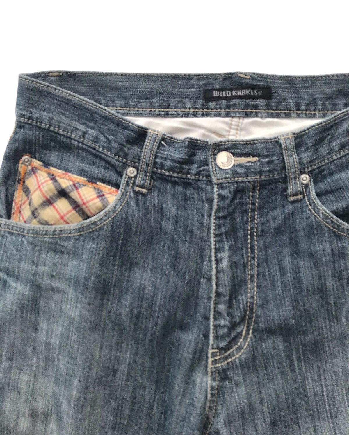 Japanese Brand Vintage Wild Khakis Japan Distressed Denim Pants Size US 31 - 4 Thumbnail