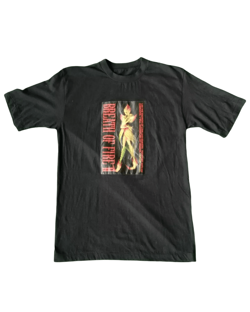 Anime Vintage 1994 Capcom Breath of Fire II Tees Rare JRPG Graphic Size US M / EU 48-50 / 2 - 1 Thumbnail
