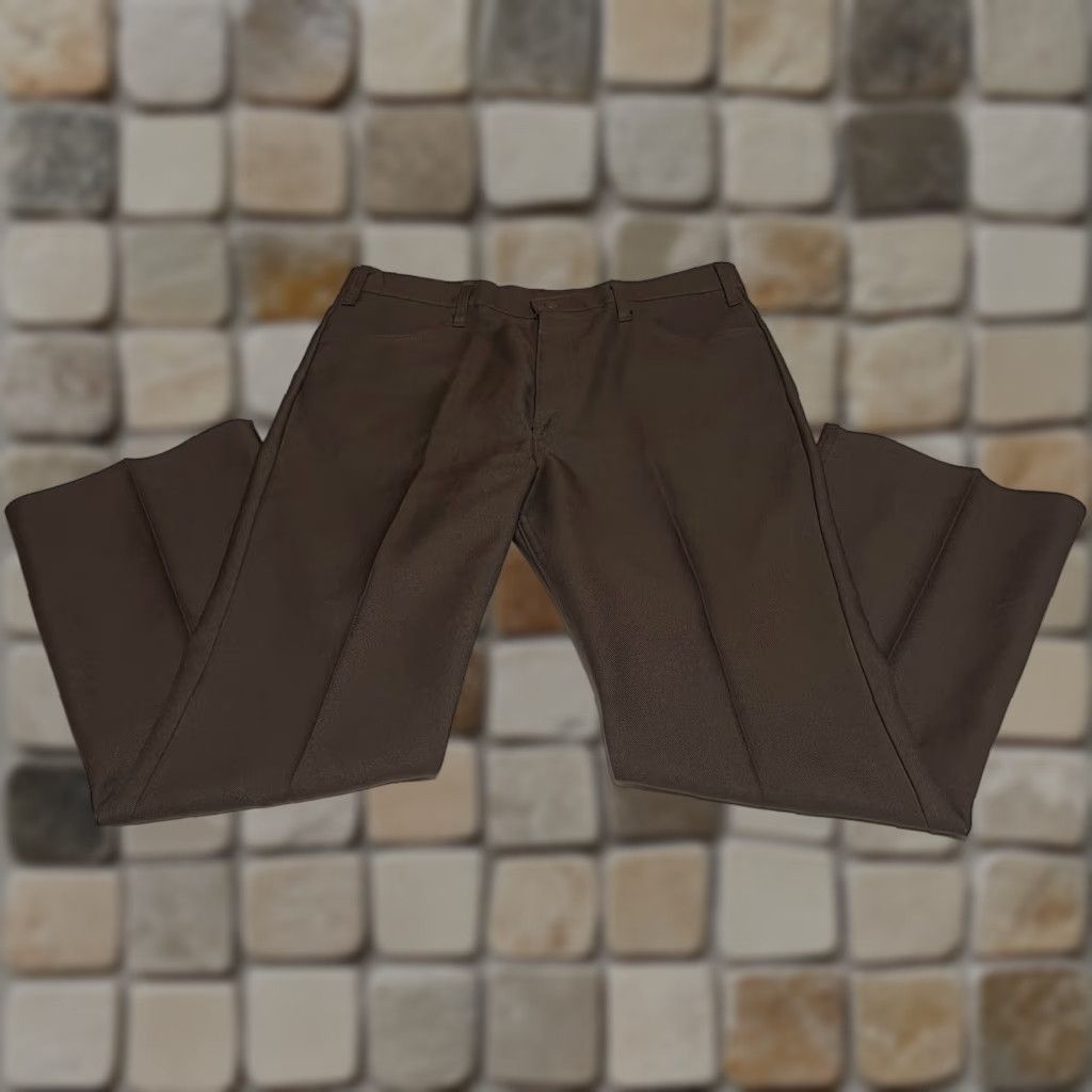 Levi's VINTAGE Levi's 517 Bootcut Pants Brown Regular 37 Inseam 31 Men Theme USA 37x31/38x32 Size US 37 - 1 Thumbnail