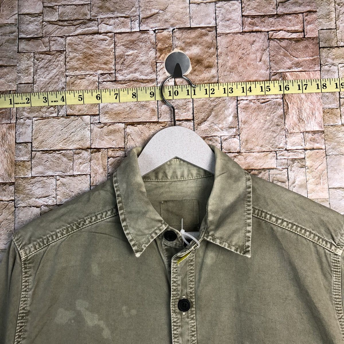 Japanese Brand Japanese Brand Green vintage jacket shirt #A217 Size US M / EU 48-50 / 2 - 4 Thumbnail