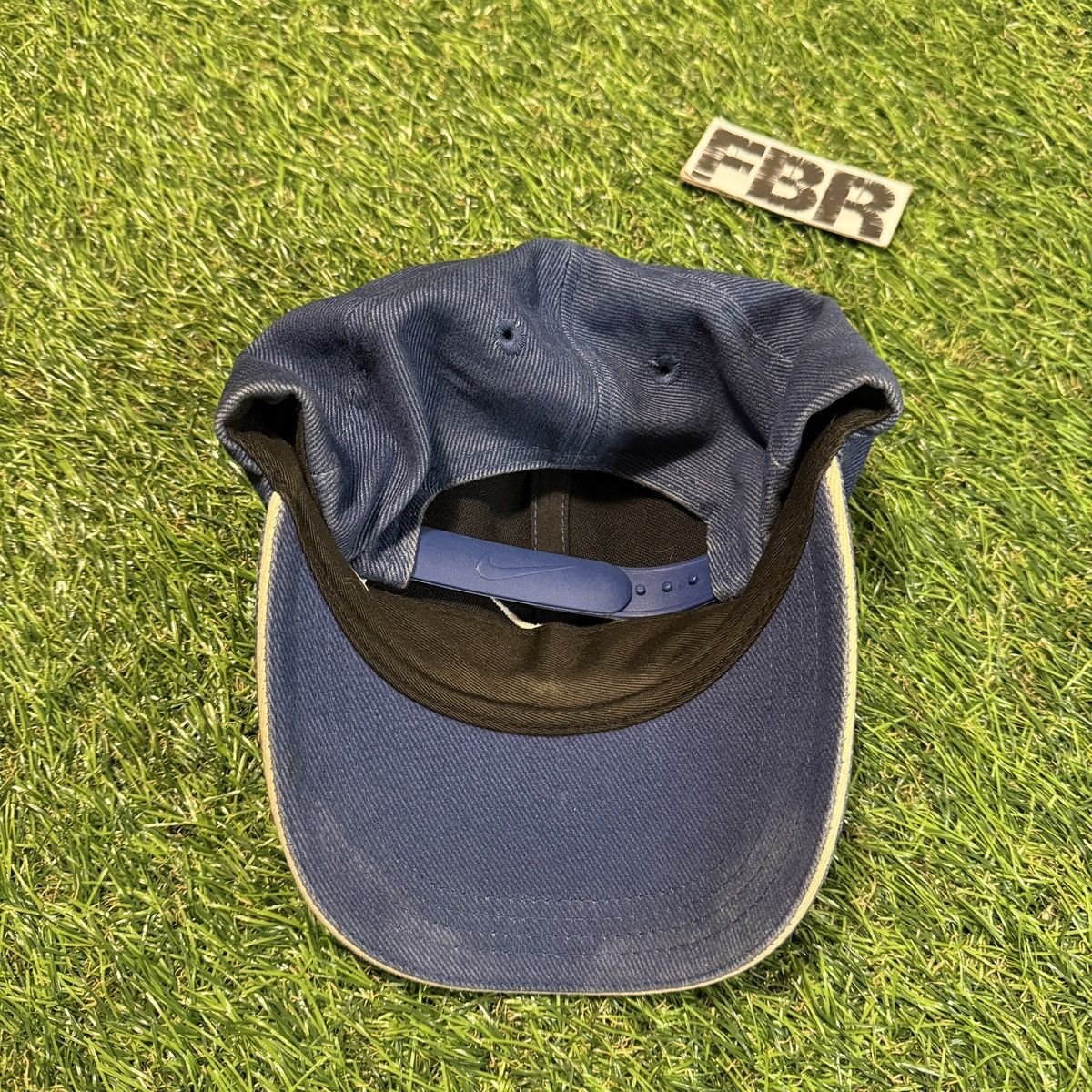 Nike Vintage Nike Denim Snapback Size ONE SIZE - 2 Thumbnail