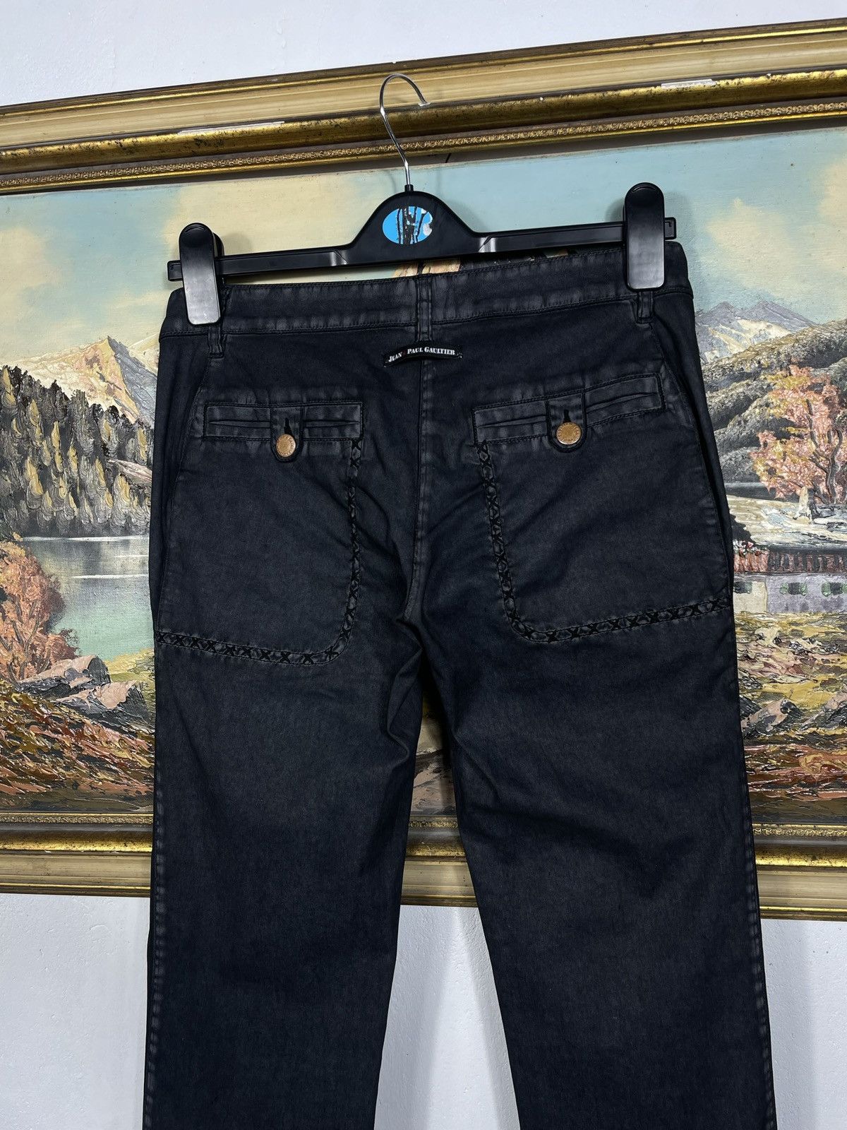 Jean Paul Gaultier × Vintage Jean Paul Gaultier Vintage JPG Denim Jeans Trousers Pants Size 28" / US 6 / IT 42 - 9 Thumbnail