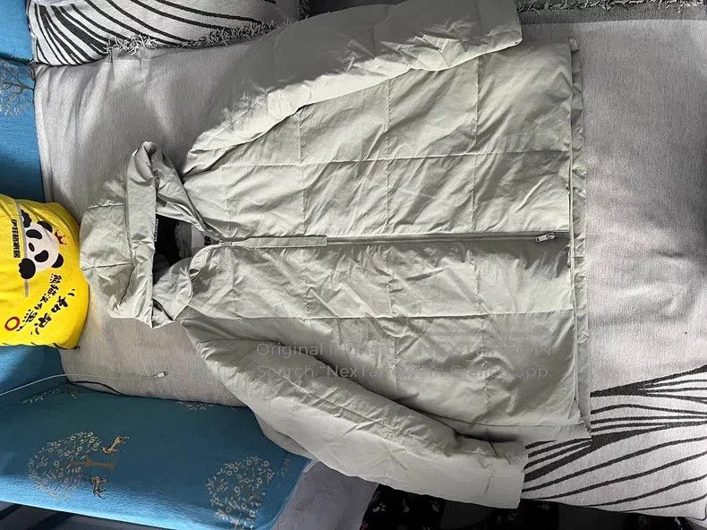 Jil Sander Jil Sander Solid color zip-up hooded women's puffa jacket Size L / US 10 / IT 46 - 2 Thumbnail