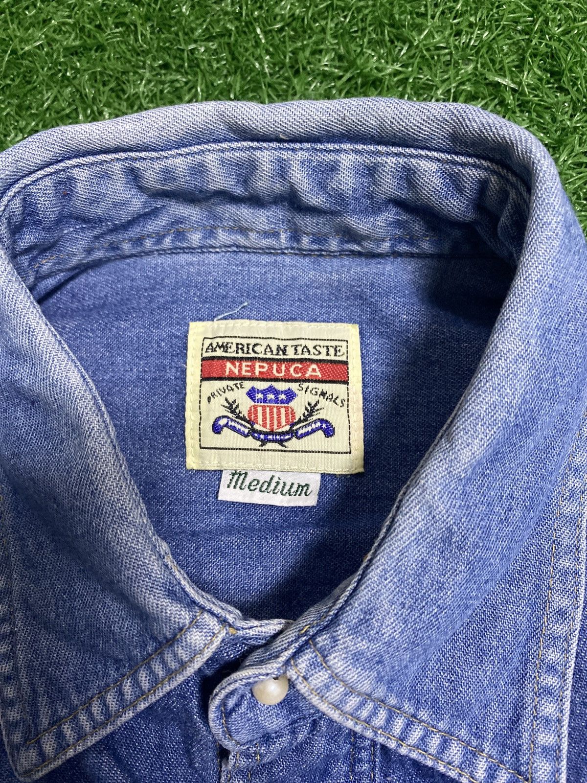 Vintage Vintage Nepuca Pearl button denim Size US M / EU 48-50 / 2 - 8 Thumbnail
