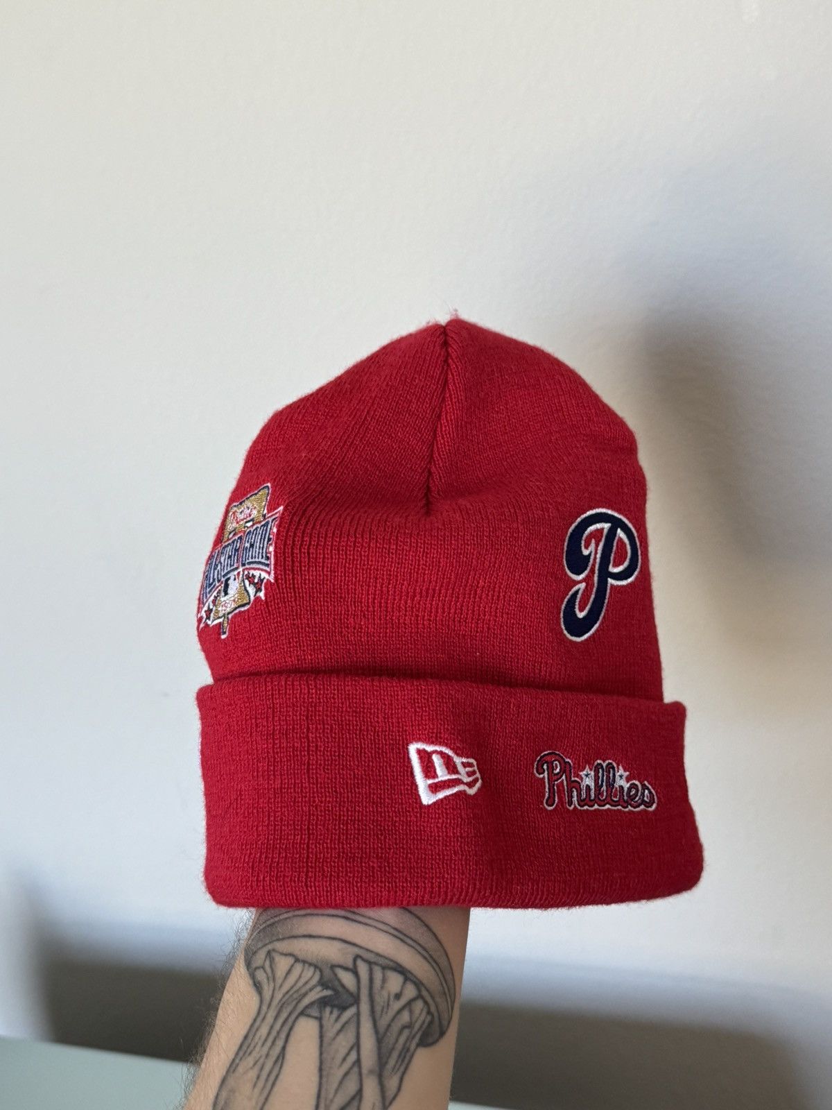 New Era Phillies side patch beanie Size ONE SIZE - 3 Thumbnail