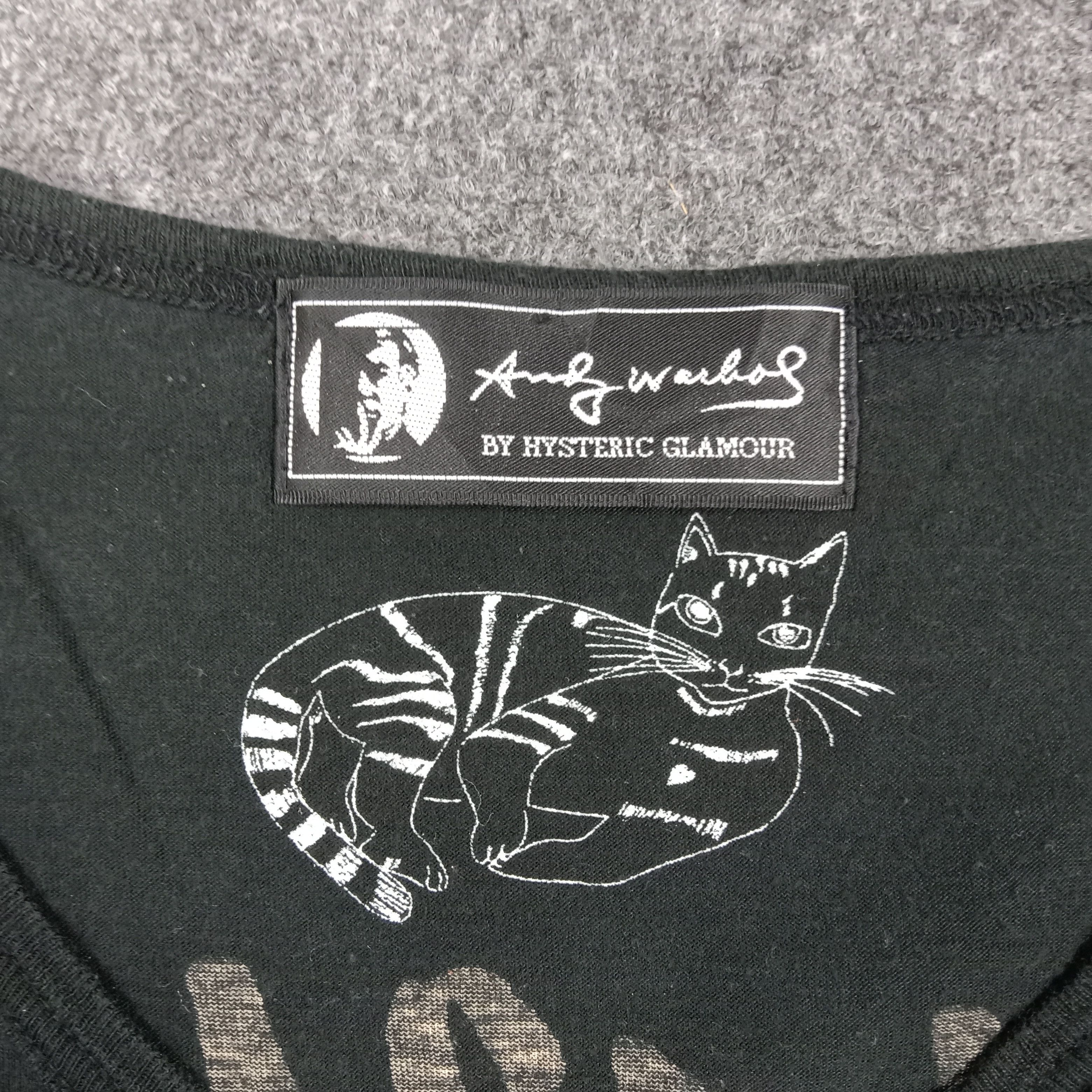 Andy Warhol × Hysteric Glamour Hysteric Glamour x Edie Sedgwick Graphic Tshirt C285N27 Size XS / US 0-2 / IT 36-38 - 4 Thumbnail