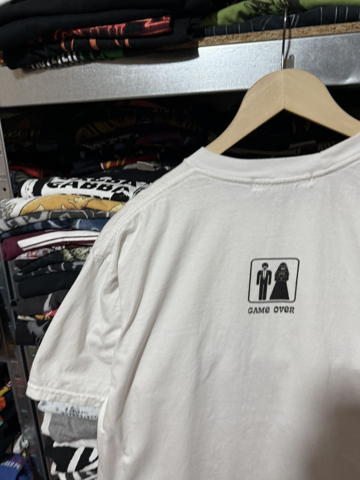 Vintage Vintage Humor Unhappy Wedding Game Over T-Shirt Y2K Hype Size US XL / EU 56 / 4 - 4 Thumbnail