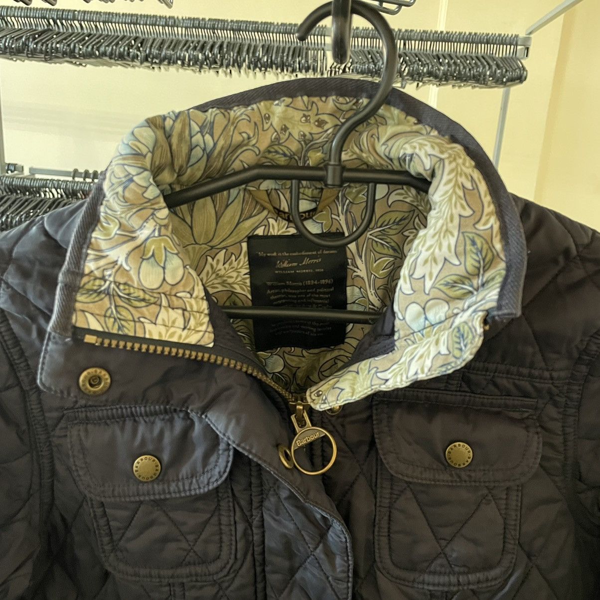 Barbour × London Fog Uk8 BARBOUR Ruskin Quilted Jacket Coat old William Morris Size S / US 4 / IT 40 - 2 Thumbnail