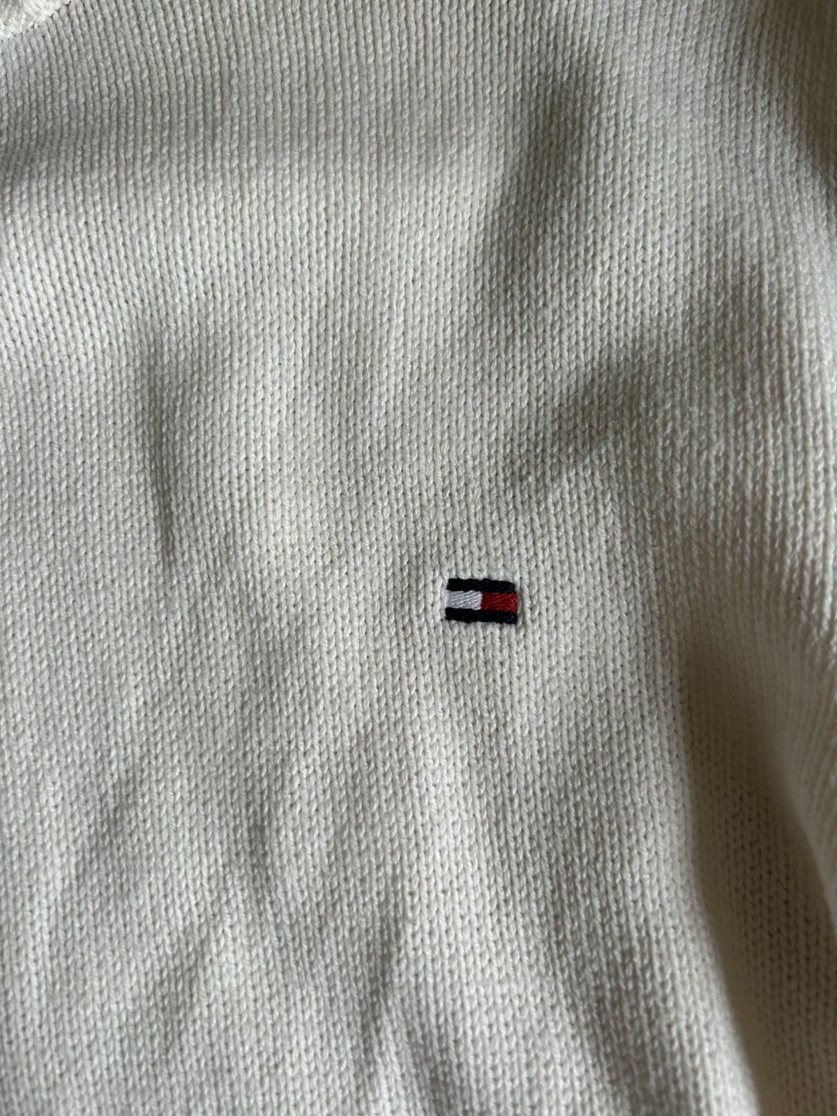 Tommy Hilfiger Vit Tommy Hilfiger tröja-Herr modell Size US L / EU 52-54 / 3 - 4 Thumbnail