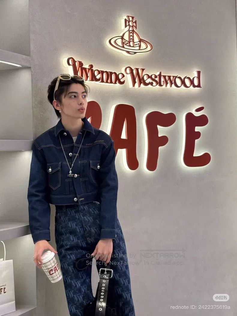 Vivienne Westwood Vivienne Westwood Pearl Button Denim Jacket Size M / US 6-8 / IT 42-44 - 2 Thumbnail