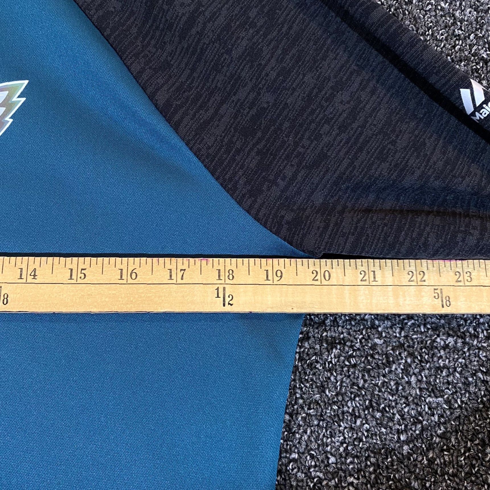 NFL Majestic Philadelphia Eagles Pullover Mens Large Green NFL Cool Base 1/2 Zip Size US L / EU 52-54 / 3 - 7 Thumbnail