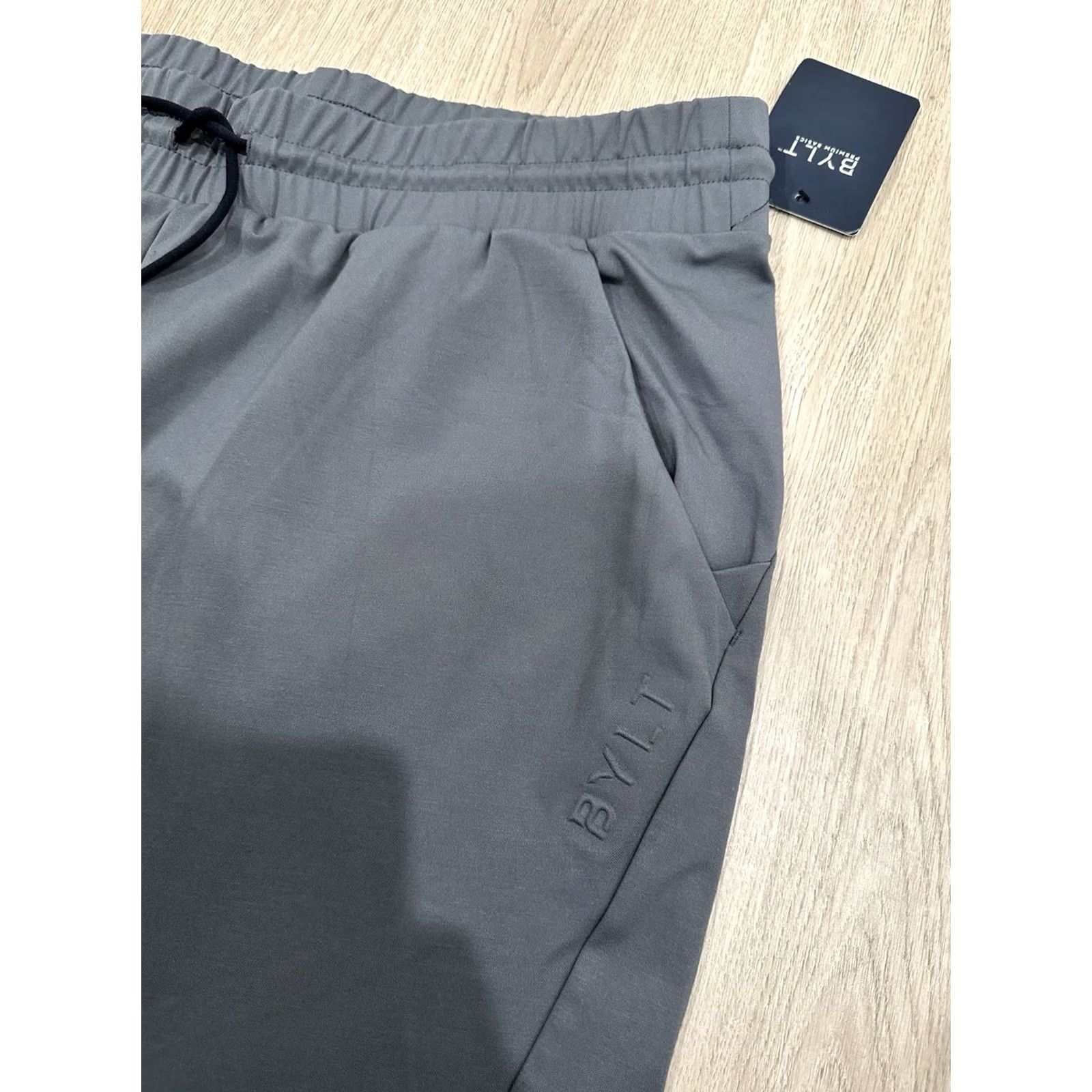 Asics BYLT Jogger Pants Men 3XL Gray NWT Activewear Athletic Performance Tapered Drawstring Pants Size US 39 - 5 Thumbnail