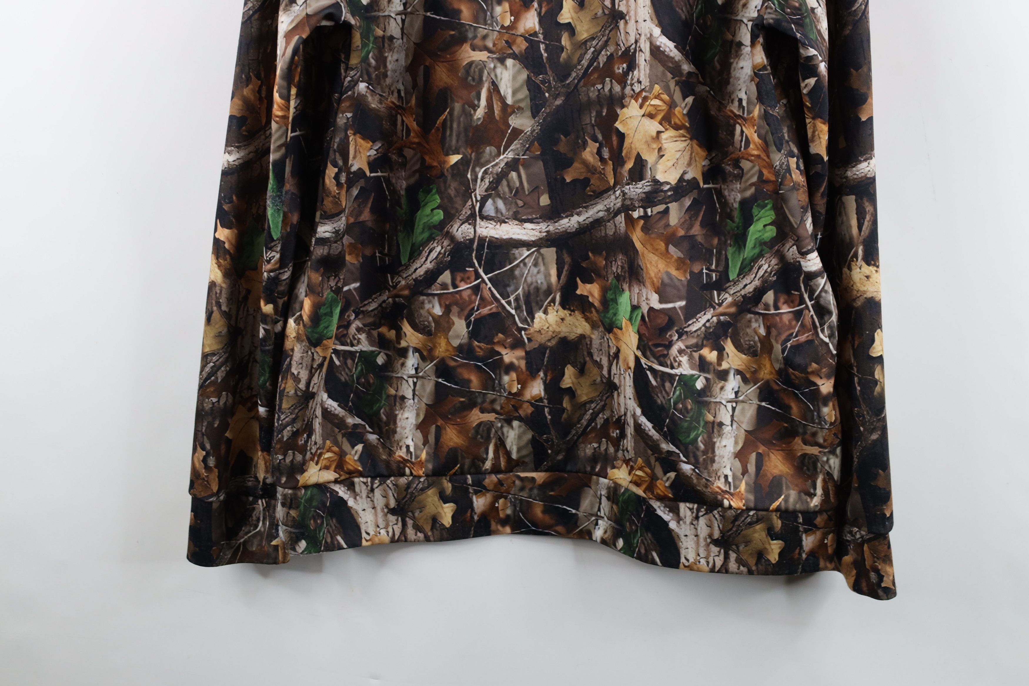 Vintage Vintage Y2K Streetwear Camouflage Hoodie Sweatshirt Size US L / EU 52-54 / 3 - 12 Thumbnail