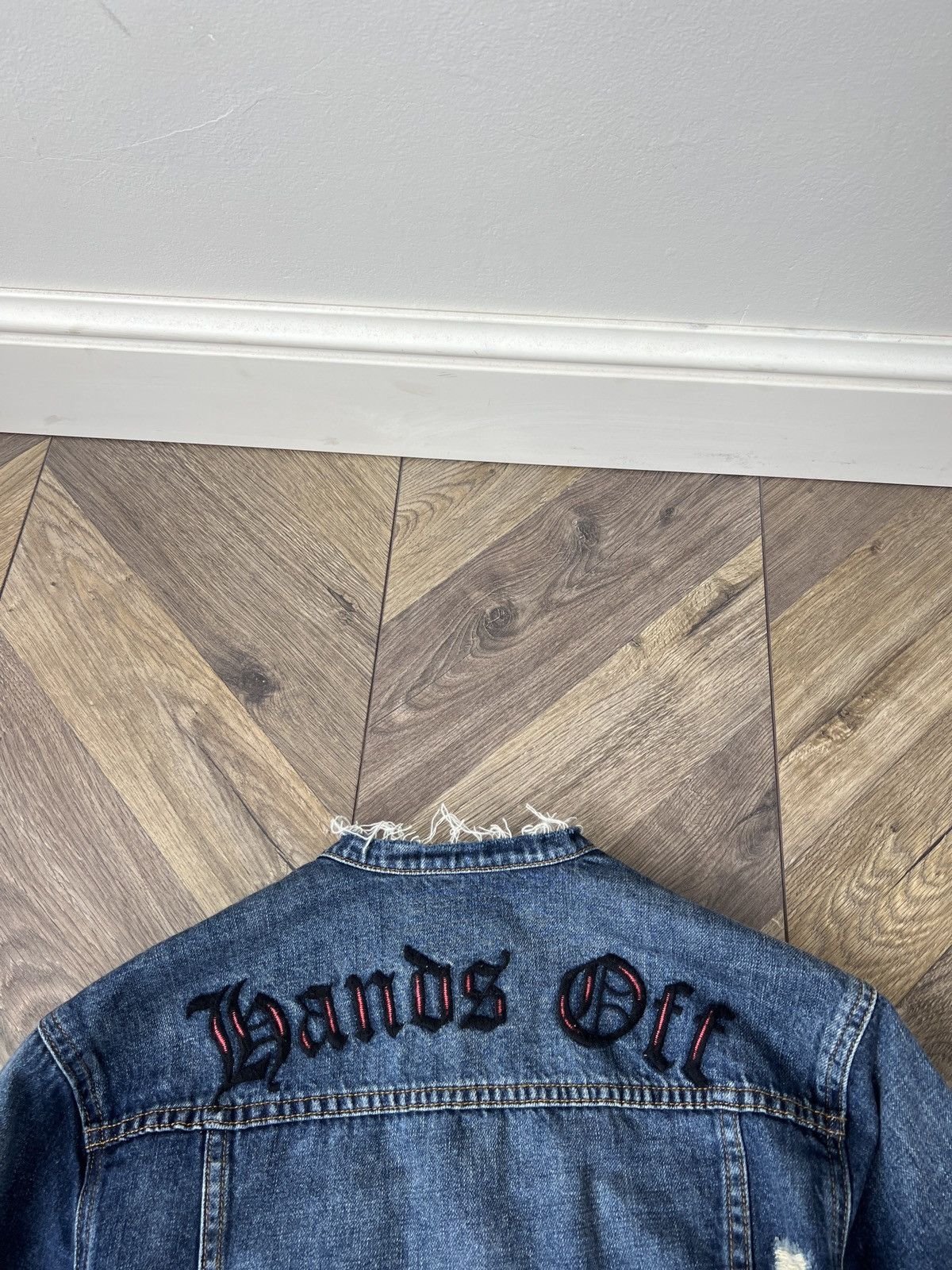 Juicy Couture Vintage RARE Juicy Couture Black Label Denim Jacket Size XS / US 0-2 / IT 36-38 - 16 Thumbnail