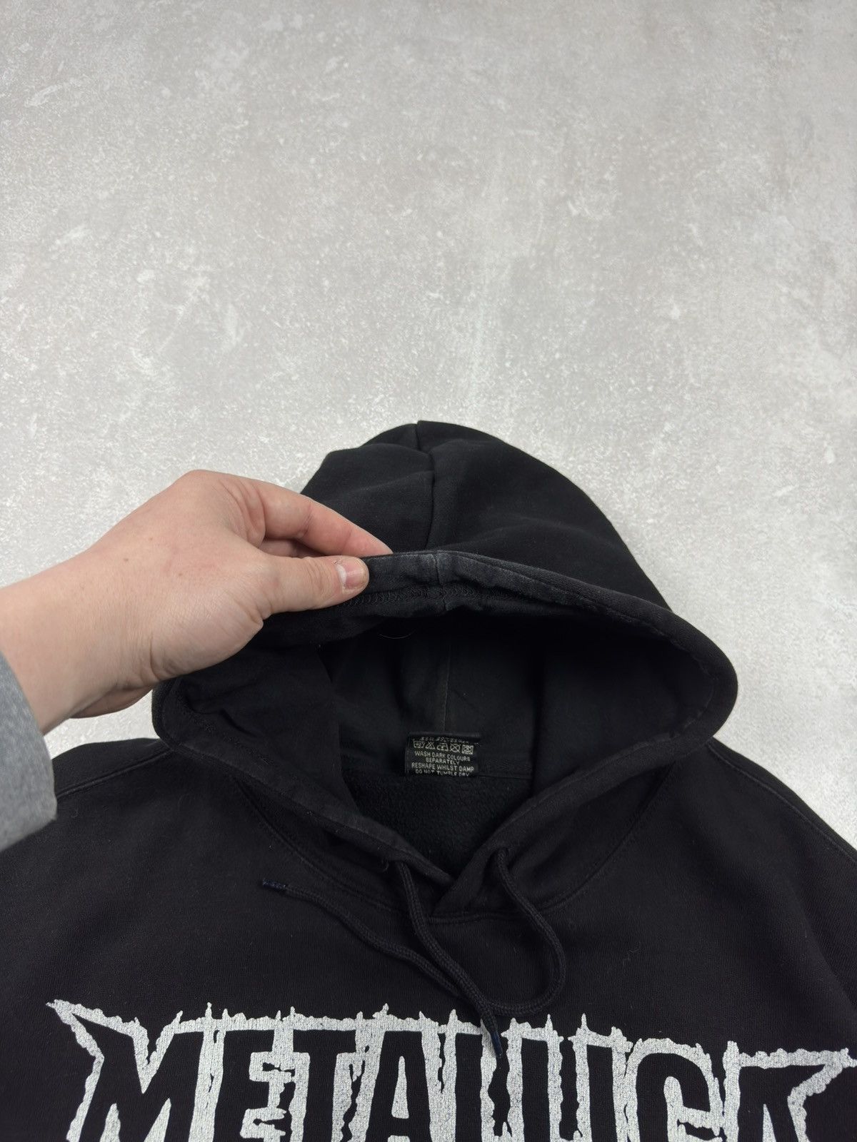 Metallica Vintage 00s Metallica Black Hoodie Skull & Girl Rock Heavy Size US XL / EU 56 / 4 - 13 Thumbnail