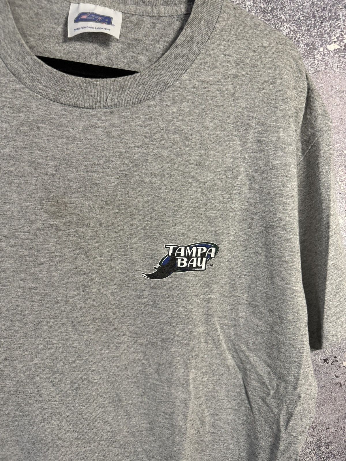 NFL × Vintage Vintage Tampa Bay Devil Rays 2003 Tee XL size Made in USA Size US XL / EU 56 / 4 - 9 Thumbnail