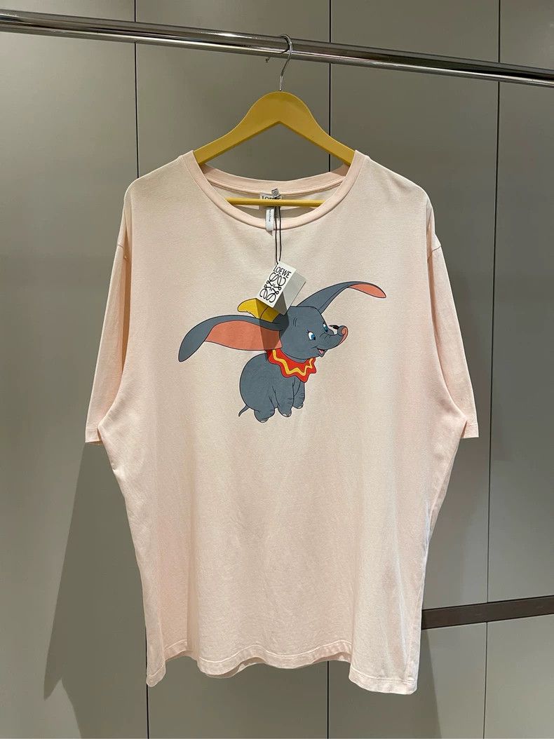 Other LOEWE Pink baby elephant short sleeve T-shirt Size XXL / US 16-18 / IT 52-54 - 1 Thumbnail