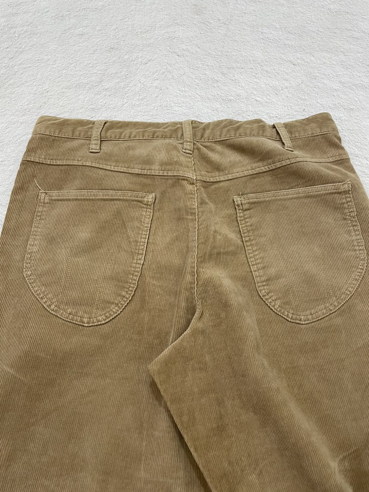 Japanese Brand 2000s Takeo Brown Corduroy Pants Wide Leg Y2K Japan Style Size US 33 - 10 Thumbnail