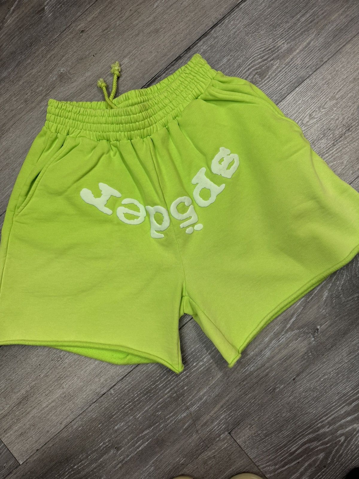 Sp5der SP5DER OG Web Sweatshort Size US 30 / EU 46 - 1 Thumbnail