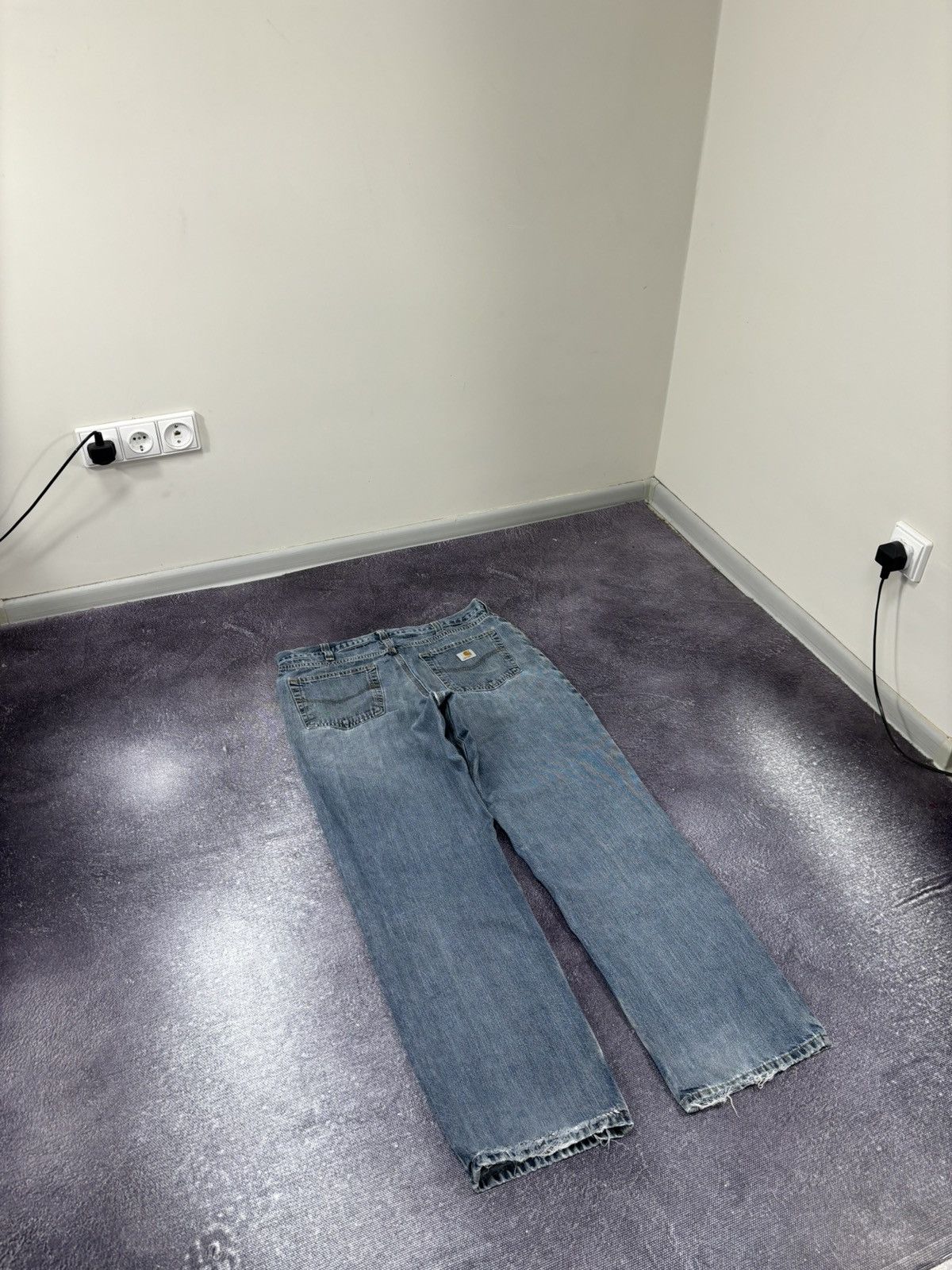 Carhartt Vintage Carhartt Y2K Faded American Hype Work Baggy Jeans Size US 36 / EU 52 - 3 Thumbnail