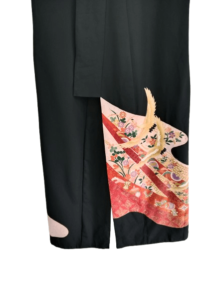 Komono Vintage Yukata Furisode Tomesode Kimono Japanese Traditional Size L / US 10 / IT 46 - 4 Thumbnail