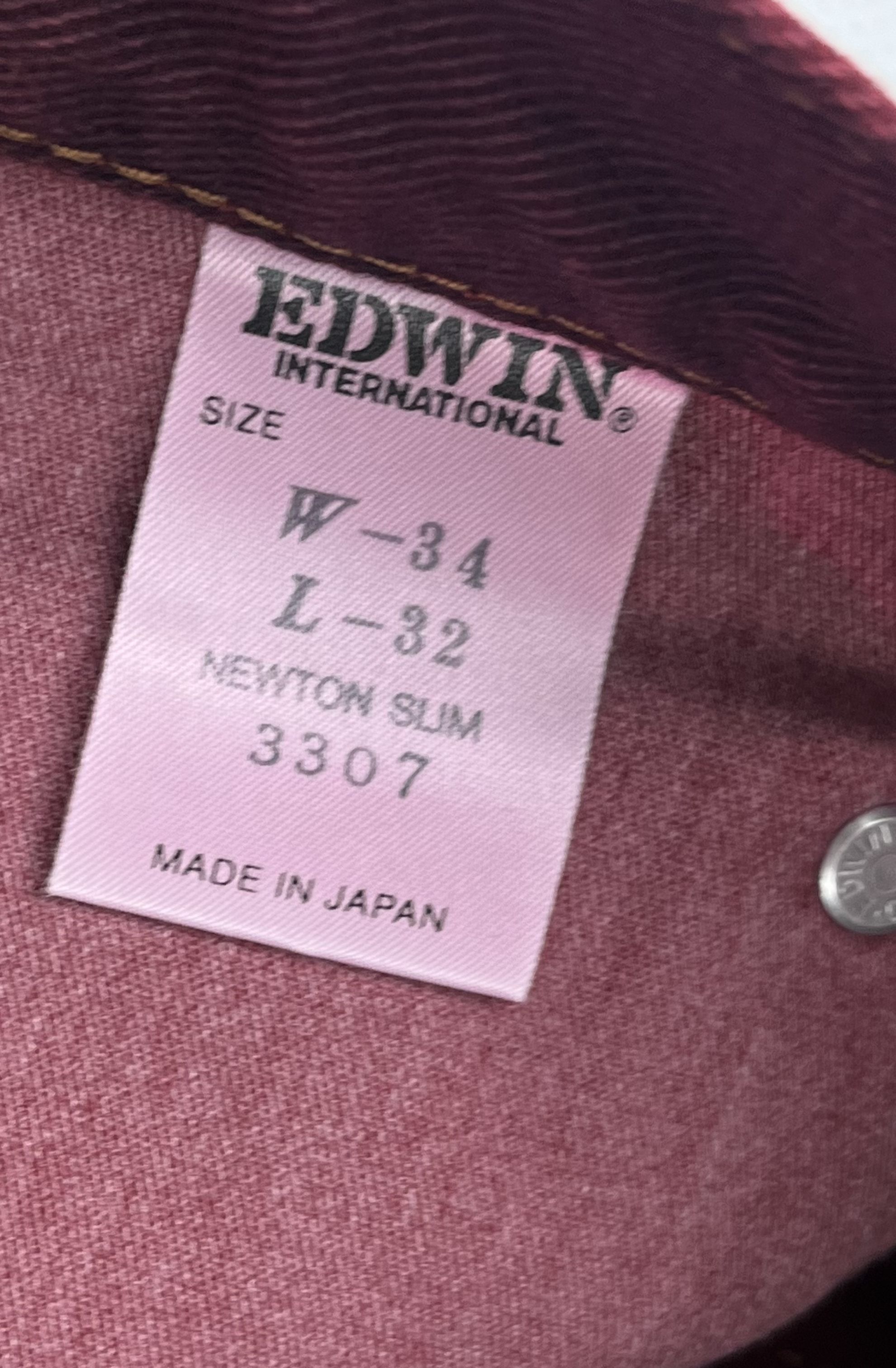 Edwin × Japanese Brand New Arrival! Rare Edwin Baggy Jeans Made in Japan Size US 34 / EU 50 - 5 Thumbnail