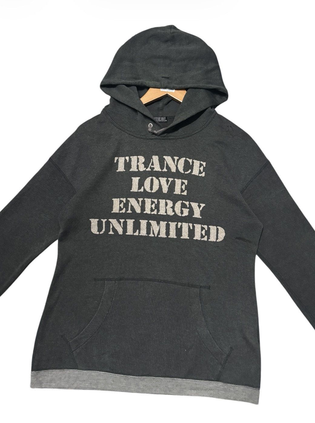 Hysteric Glamour HYSTERIC GLAMOUR "TRANCE LOVE ENERGY UNLIMITED” HOODIE💥 Size US M / EU 48-50 / 2 - 4 Thumbnail