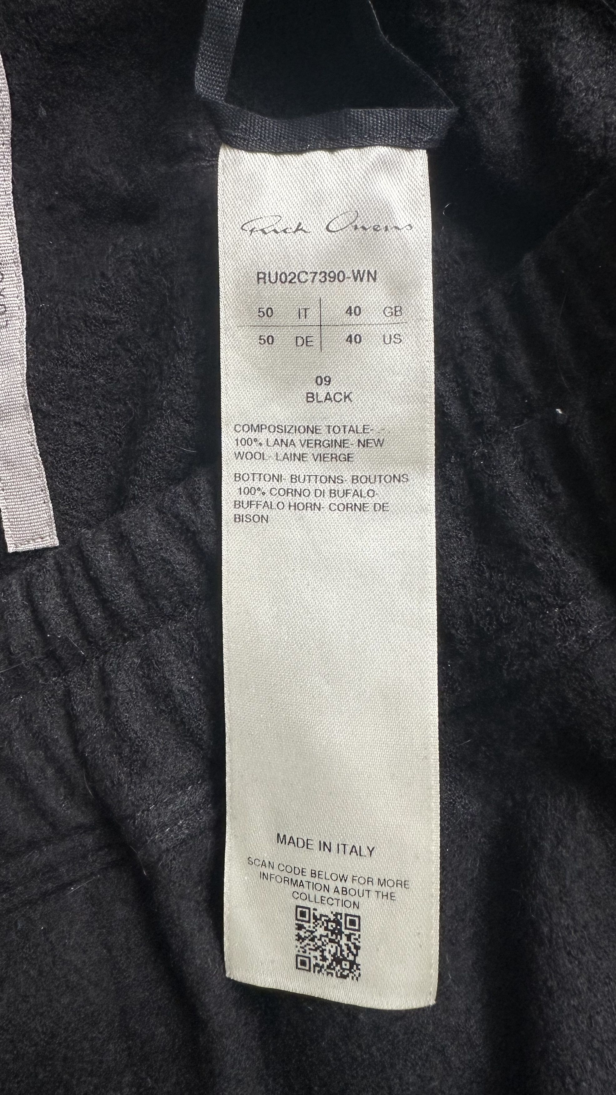 Rick Owens Slim Wool Pants Size US 34 / EU 50 - 6 Thumbnail