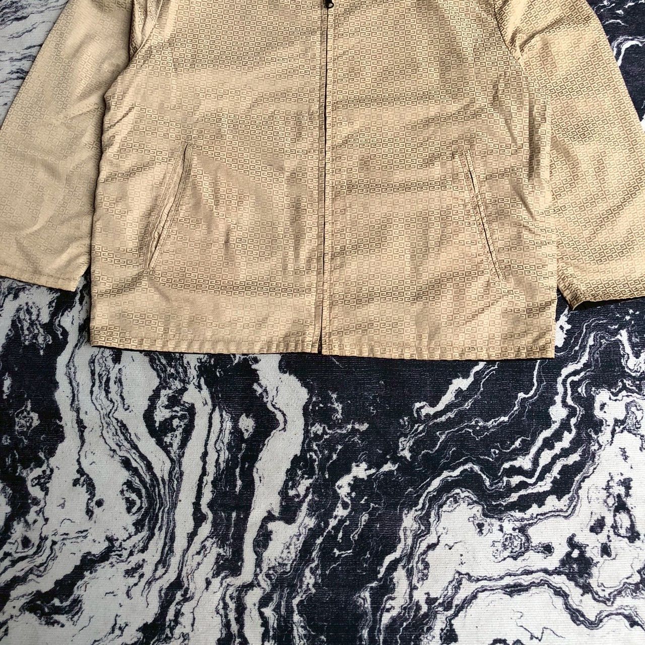 Givenchy Vintage Givenchy Reversible Monogram Zip Jacket Size US XL / EU 56 / 4 - 5 Thumbnail