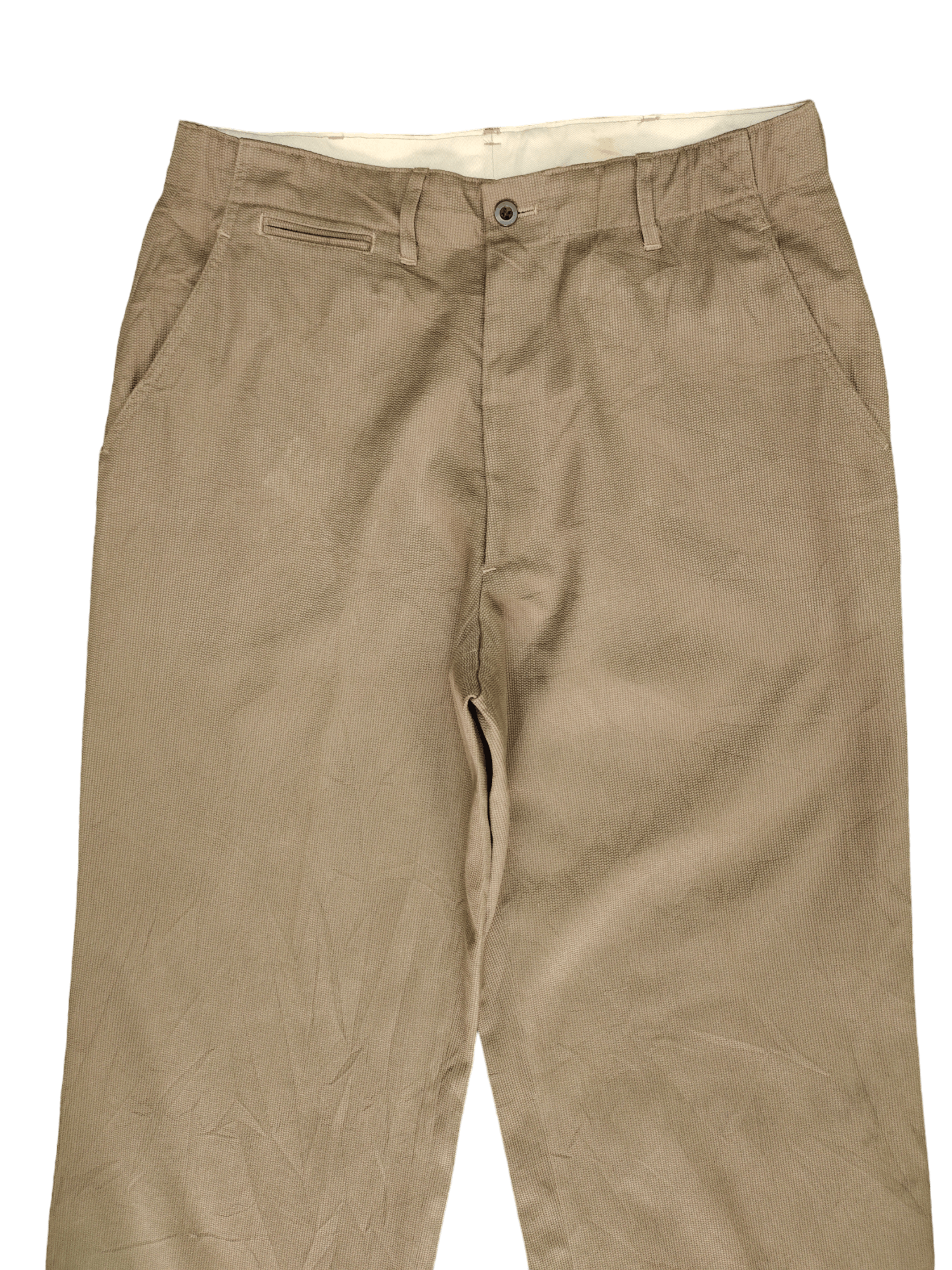 Yohji Yamamoto Baggy Pants A.A.R Yohji Yamamoto Chinos Wide Leg 90s Size US 32 / EU 48 - 2 Thumbnail
