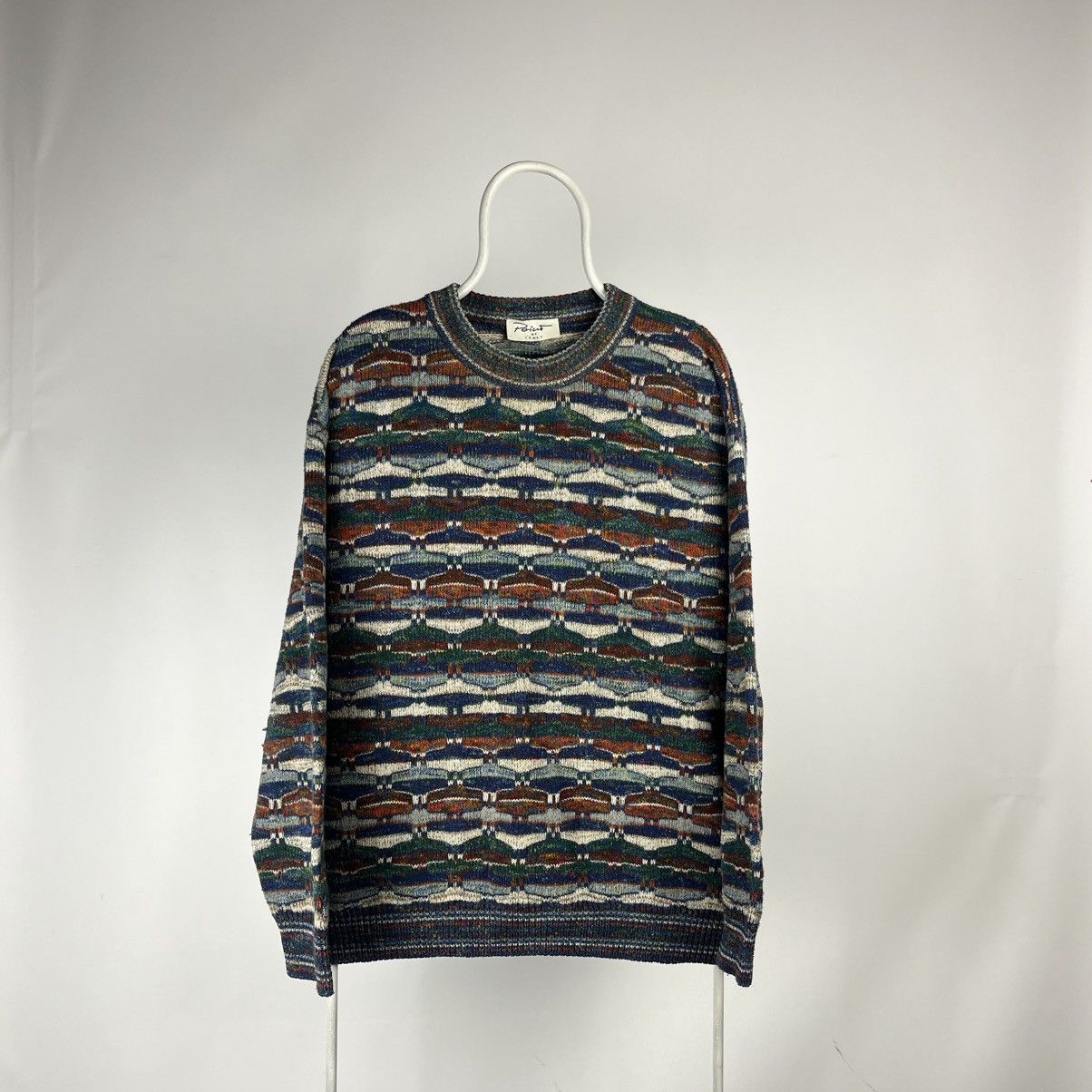 Vintage Vintage sweater wool missoni style size XLarge Size US XL / EU 56 / 4 - 1 Thumbnail