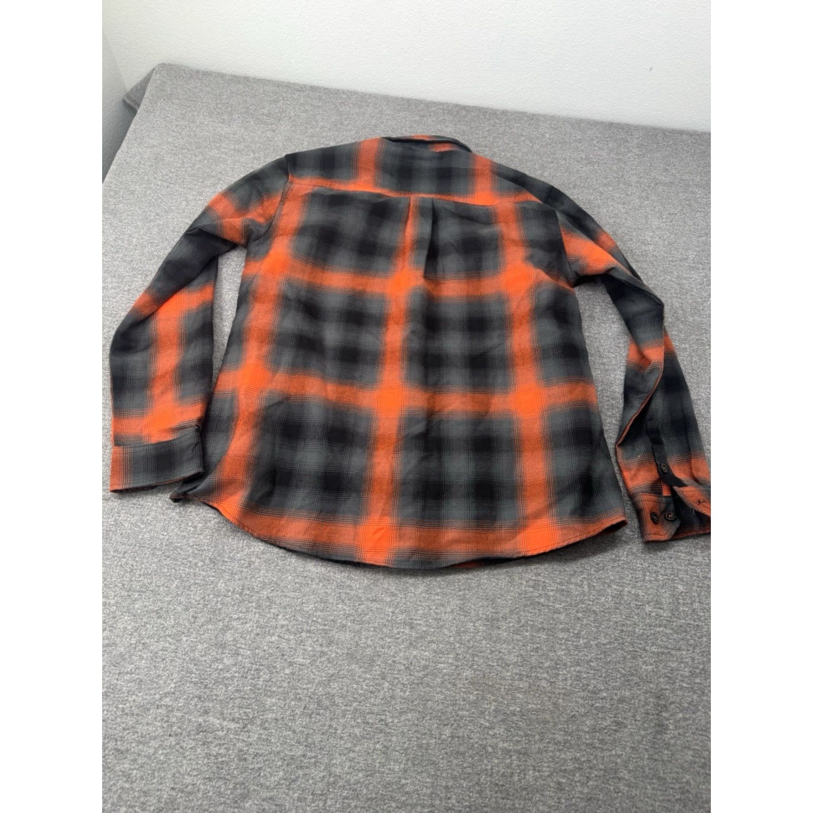 Vintage Dixxon Flannel Company Salem 13 Flannel Shirt Womens XL Orange / Black Button-Up Plaid Long Sleeve Womens Pockets Casual Vintage: No Size XL / US 12-14 / IT 48-50 - 6 Thumbnail